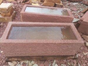 sandstone hand madeWater Tank.